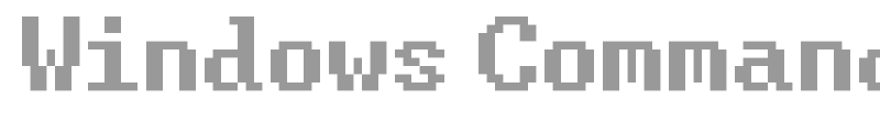 Windows Command Prompt
