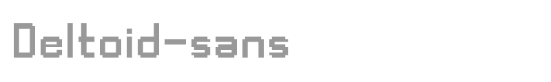 Deltoid-sans
