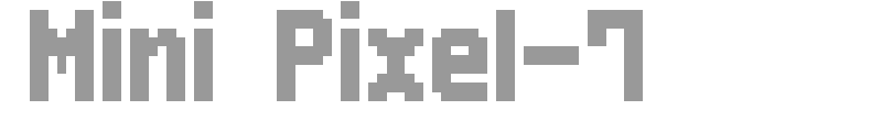Mini Pixel-7