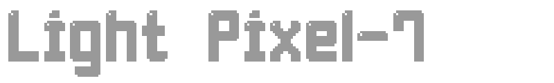 Light Pixel-7