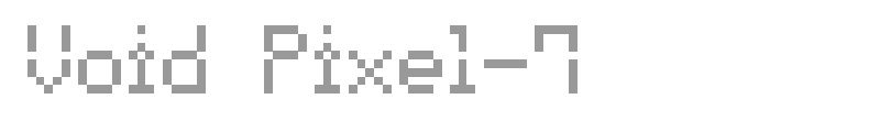 Void Pixel-7
