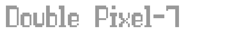 Double Pixel-7