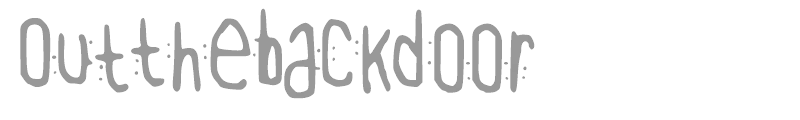 OutTheBackDoor