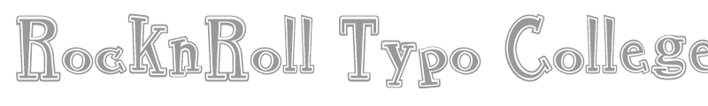 RocknRoll Typo thin