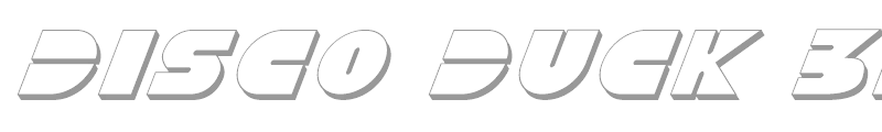 Disco Duck Italic