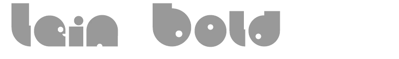 Lein Bold