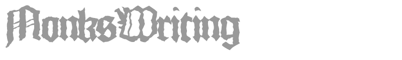 MonksWriting