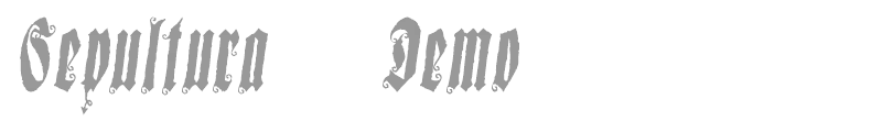 Sepultura Demo