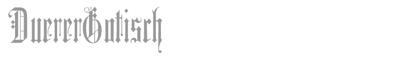 DuererGotisch