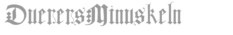 DuerersMinuskeln