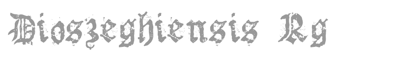 Dioszeghiensis Rg