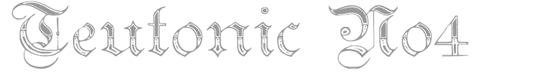 Teutonic No4