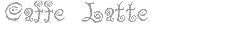 Caffe Latte