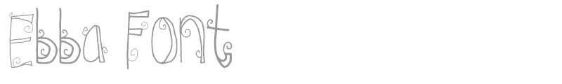 Ebba Font