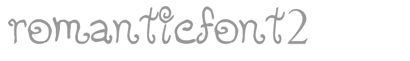 romanticfont2