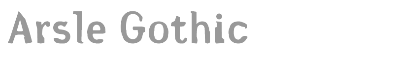 Arsle Gothic
