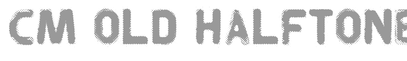 CM Old Halftone