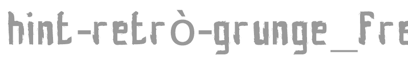 hint-retro-grunge_free-version