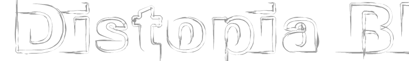Distopia Black Outlines