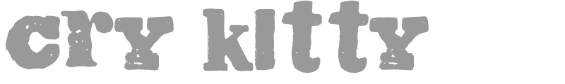 Cry Kitty
