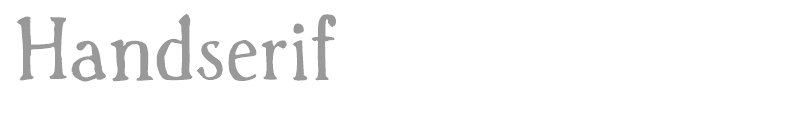 Handserif