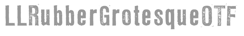 LLRubberGrotesqueOTF