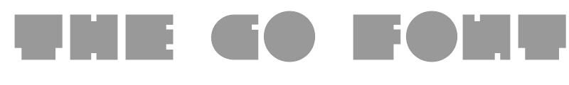 The Go Font