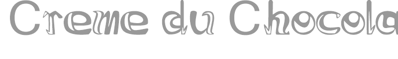 Creme du Chocolat