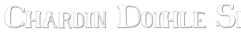 Chardin Doihle Shadow Italic