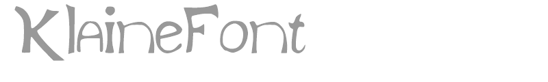 KlaineFont
