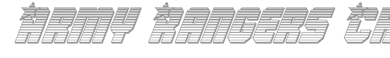 Army Rangers Super-Expanded Italic