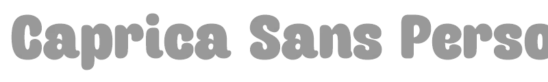 Caprica Sans Personal Use