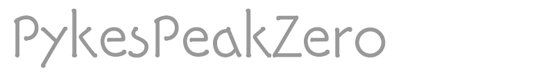 PykesPeakZero
