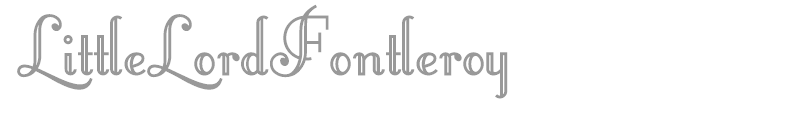 LittleLordFontleroy