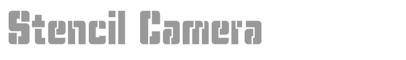 Stencil Camera