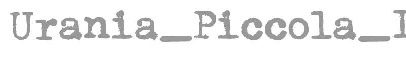 Urania_Piccola_II