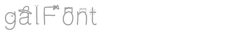 galFont