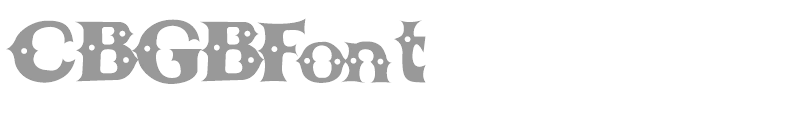 CBGBFontSolid