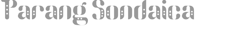 Parang Sondaica