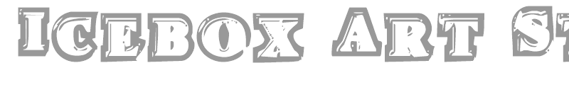 Icebox Art Staggered Italic