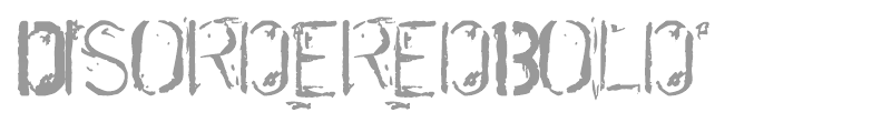 DisorderedBold