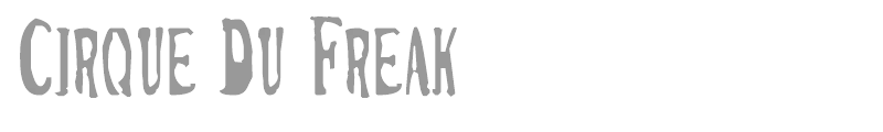 Cirque Du Freak