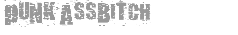 pUNKASSBITCH