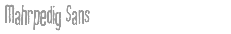 Mahrpedig Sans