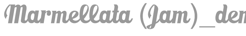 Marmellata Jam
