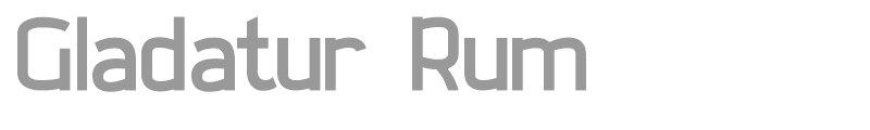 Gladatur Rum