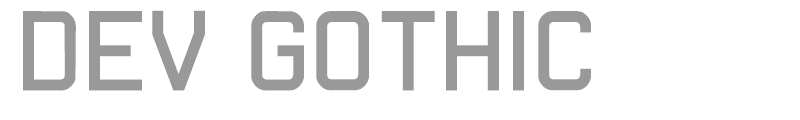 Dev Gothic