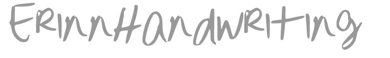 ErinnHandwriting