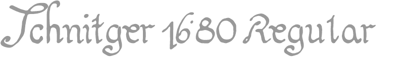 Schnitger 1680 Regular