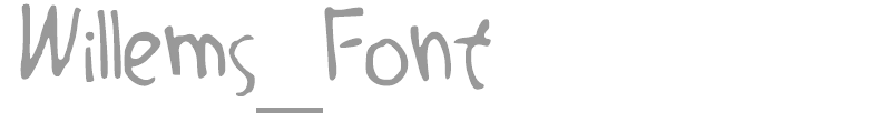 Willems_Font